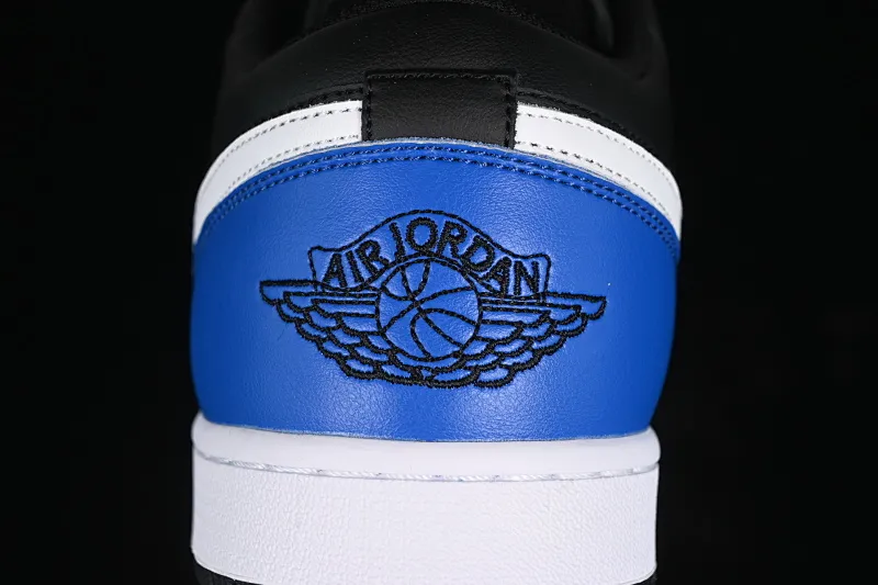 All categories Air Jordan Jordan series basketball shoes Air Jordan 1 Low Air Jordan 1 Low AJ1 Joe 1 black and blue low-top retro basketball shoes 553558-042
